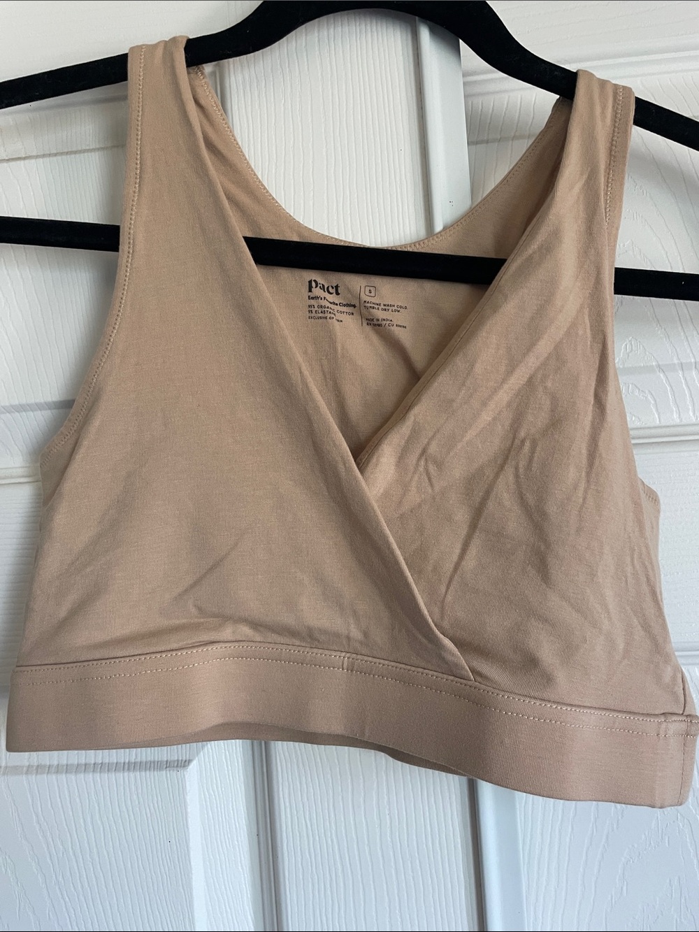 Pact-Nude Maternity Nursing Bralette - Soft Support - Picture 5 of 6